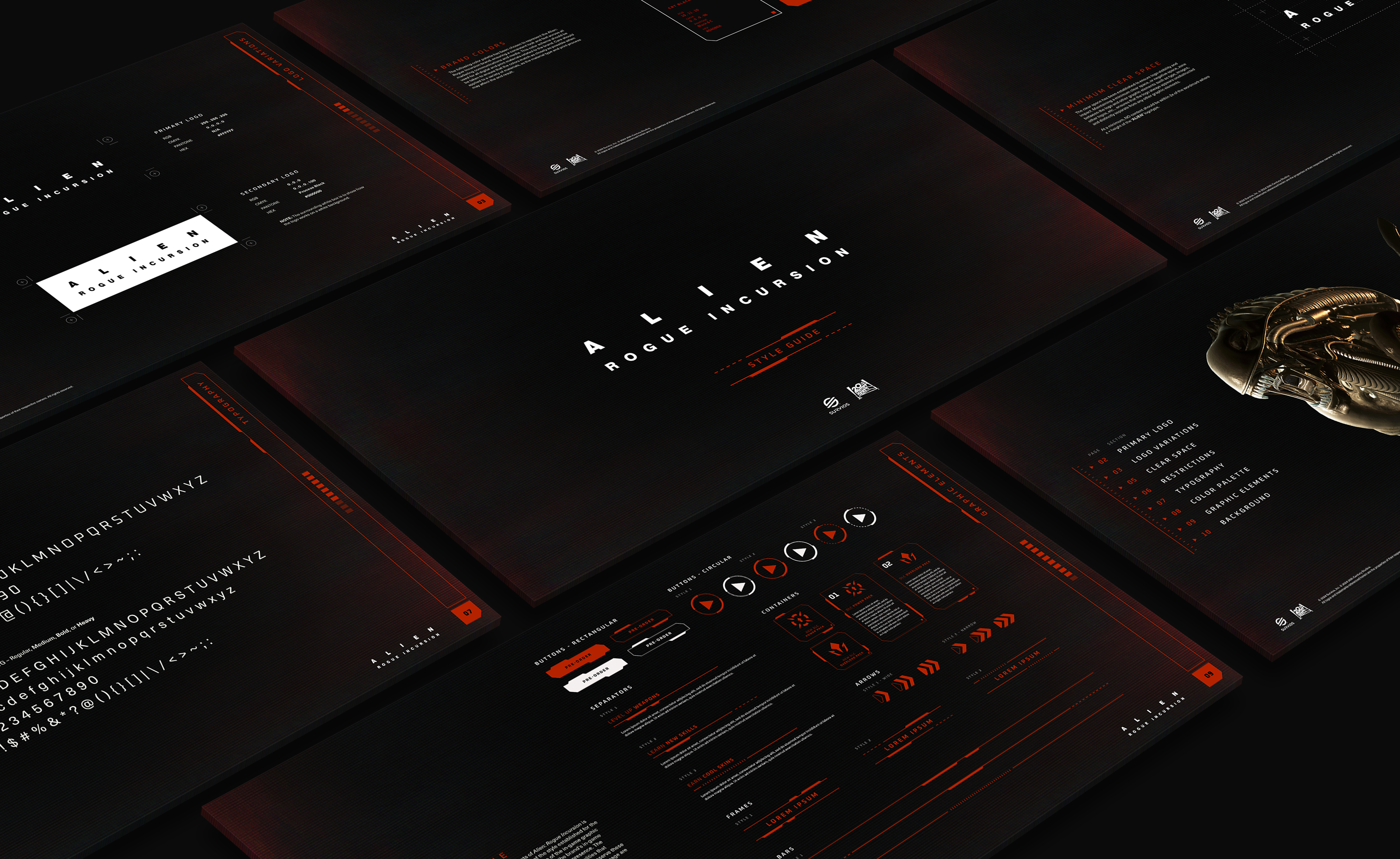 Alien Rogue Incursion Style Guide