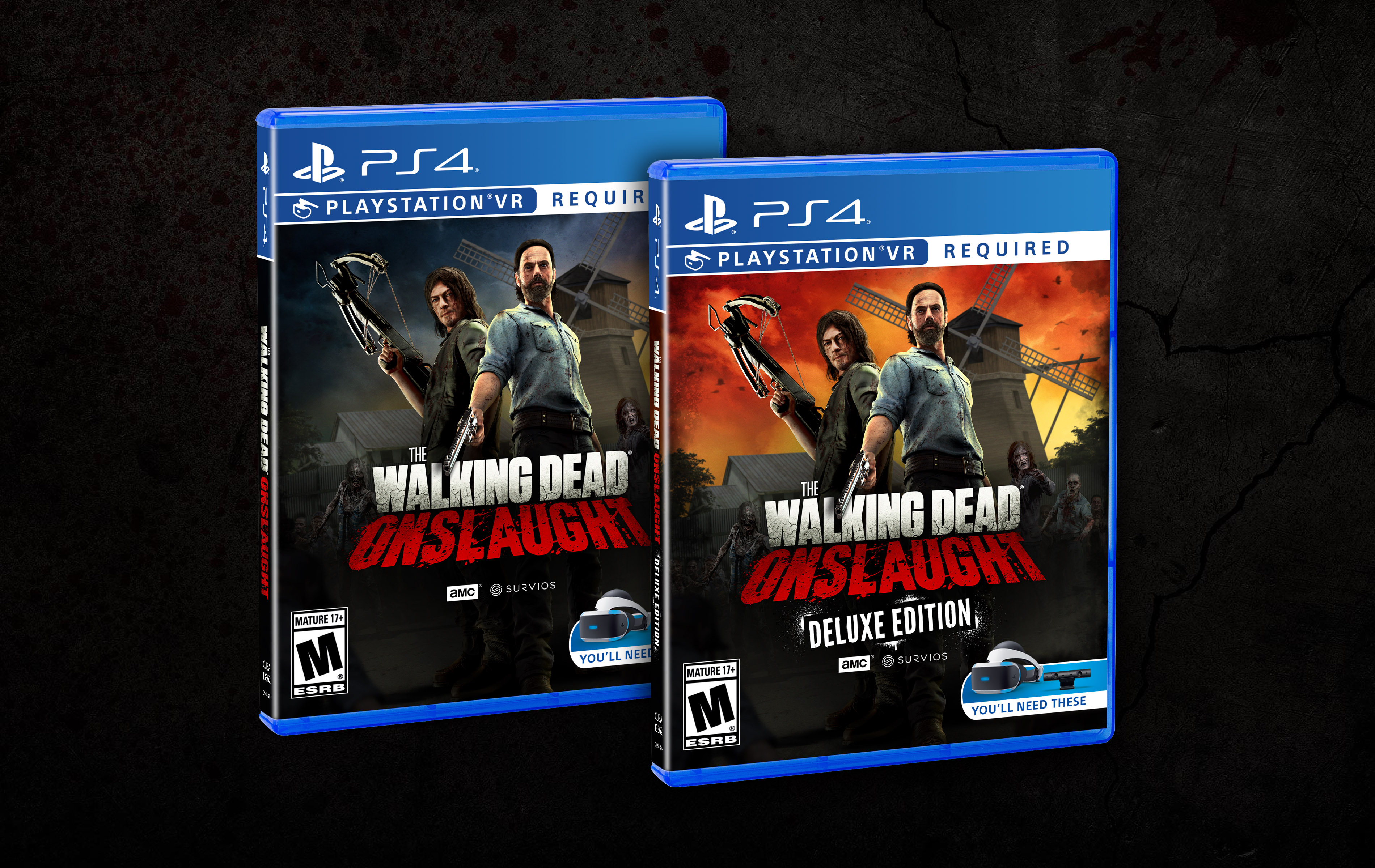 The Walking Dead Onslaught Box Art